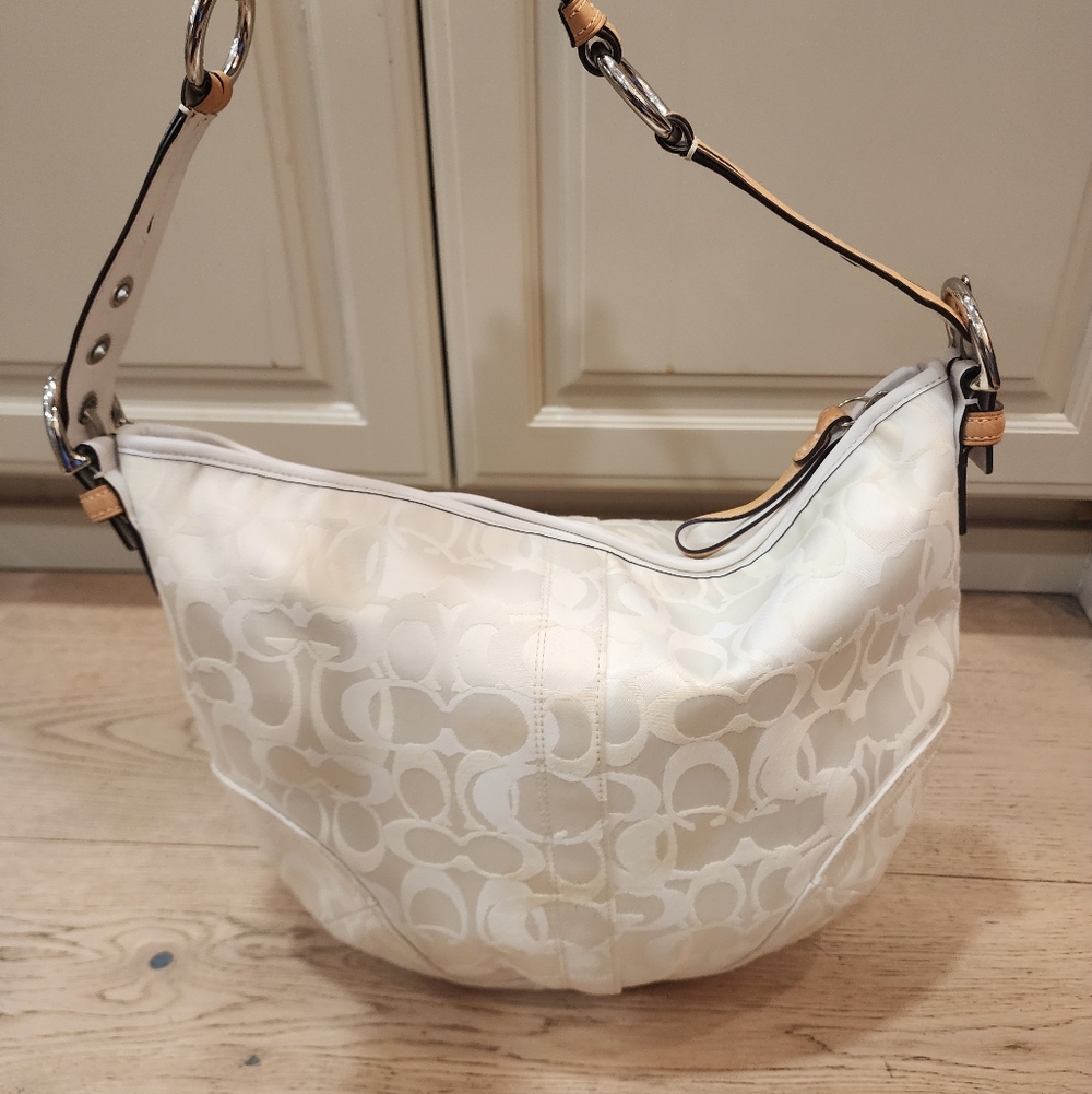 Limited Rare Edition Coach Signature Optic Bumble Bee Tote Bag - Picture 5 of 14